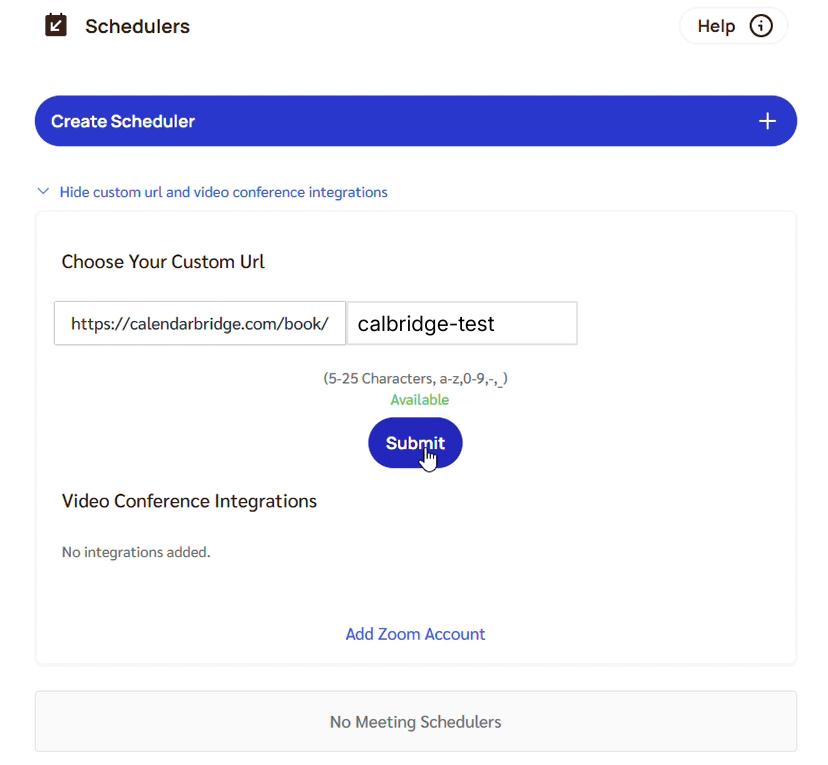 Submit custom id